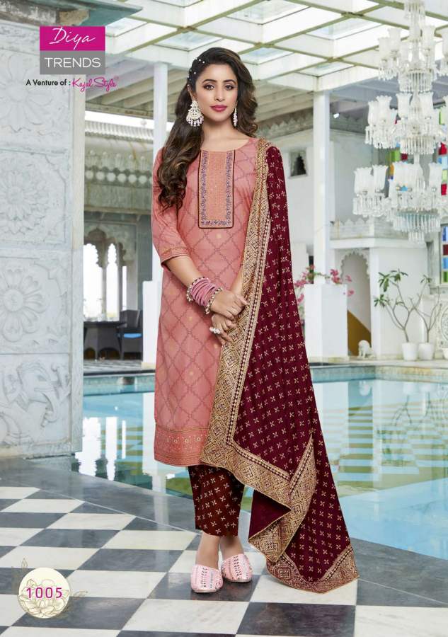 Alveera 1 New Exclusive Wear Fancy Kurti Pant With Dupatta Collection